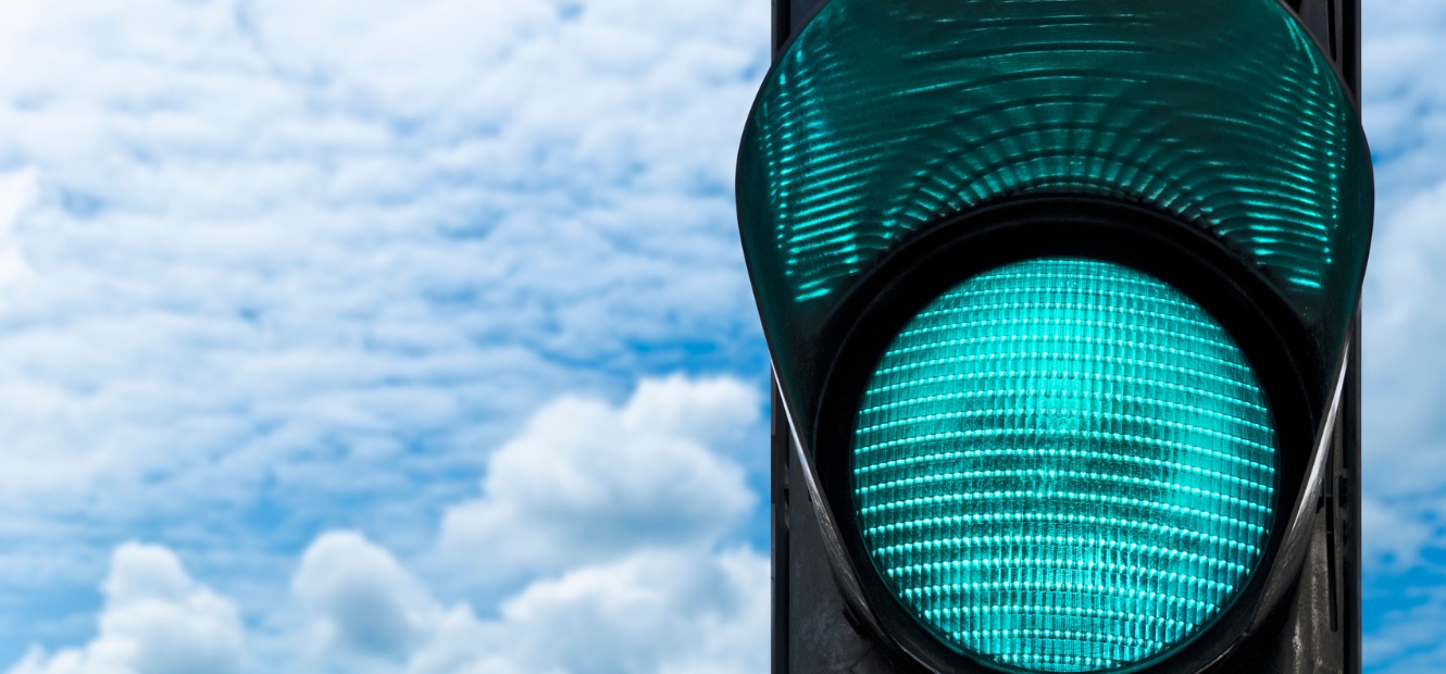 Green traffic light
